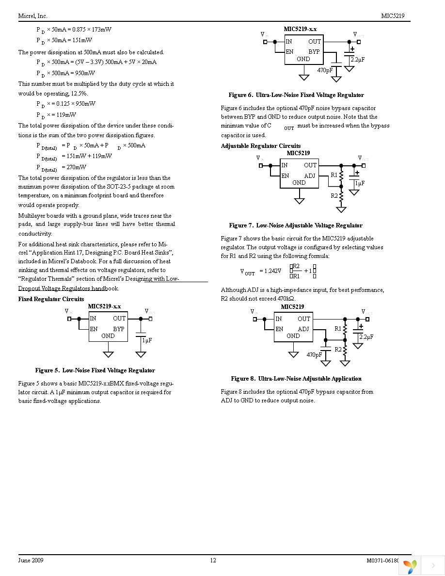 MIC5219-5.0YM5 TR Page 12